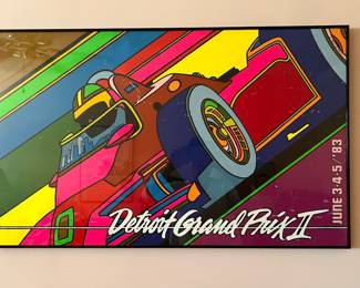 Detroit Grand Prix II Framed Art