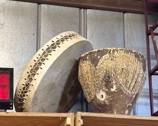 Authentic African Drum Instrument