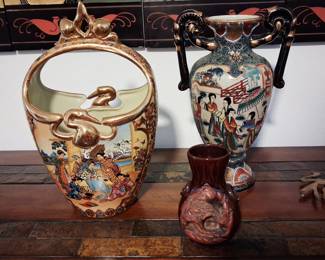Asian vases