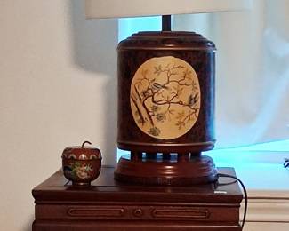 Asian Frederick Cooper lamp