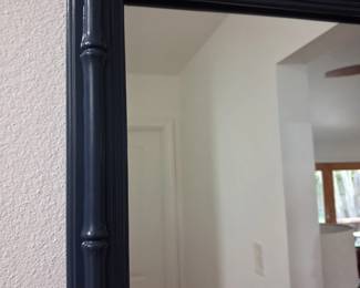 Lacquered vintage mirror