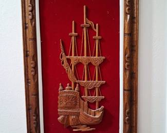 Carved Asian art