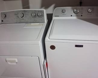 May tag washer and Kenmore dryer!