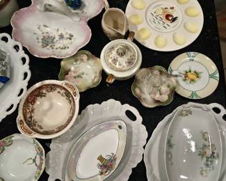 Delightful vintage serving pieces