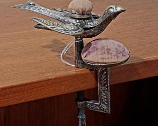 Antique Victorian sewing bird! Rare and divine!