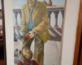 Oil painting