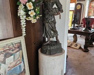 Bronze statue