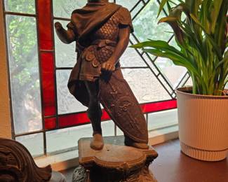 Bronze statues