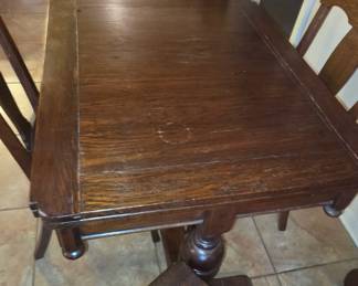Top of Kitchen Table