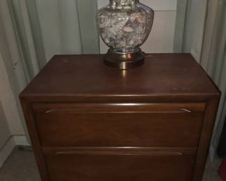 Hunting Midcentury Nightstand