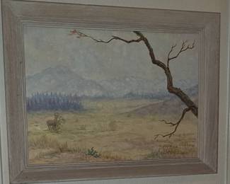Painting by Shaw