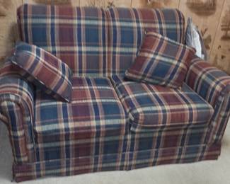 Hideaway Plaid Sofa