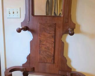 Antique Hall Tree