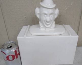Clown Cookie Jar