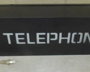 Telephone Sign