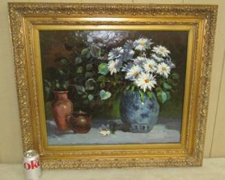 Austin Signed Oil on Canvas