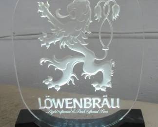 Lowenbrau Beer Light Up Sign