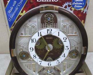 New in Box Seiko Motion Clock - Plays 30 Melodies 