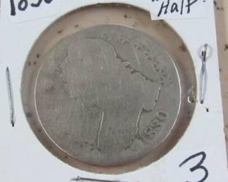 1830 Bust Half Dollar