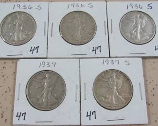 Walking Liberty Half Dollars