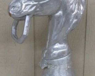 Cast Aluminum Hitching Post Top