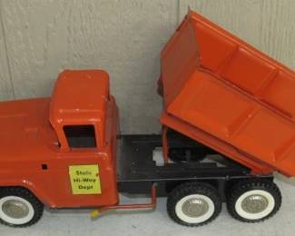 1950's-60's Buddy L Toys State Hi-Way Dept Dump Truck