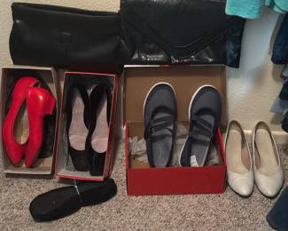 just a few of the large selection of shoes