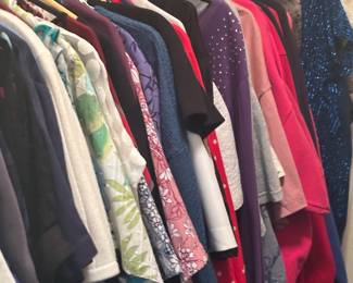 lots of clothes