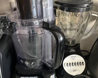 food processor and blender