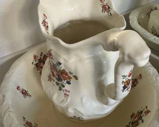 set of pitcher and basin