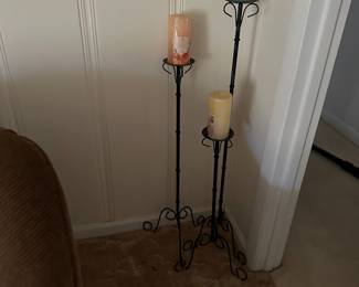 3 pc candle stands