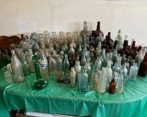 Unique Bottles of all shapes and sizes. Make a potion or two.