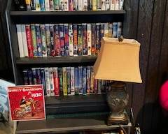 VHS Tapes, DVDs, and CDs