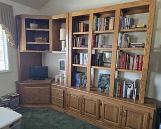 MC227Bookcase with all contents
