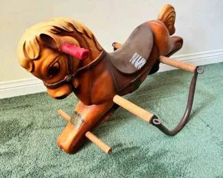 MC155The Wonder Mare Vintage Rocking Horse