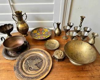 MC164Miscellaneous Brass Decor Lot