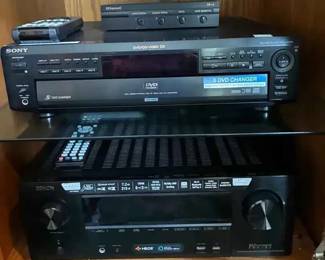 MC232Receiver, DVDCDVideo CDPlayer Speaker Selector