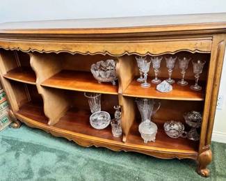 MC167Vintage Console Bookcase