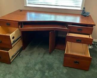 MC236Mission Style Desk