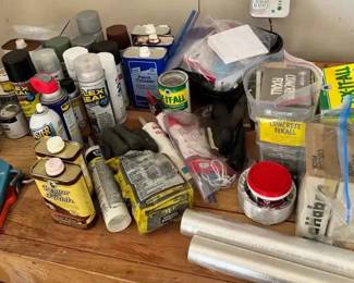 MC115Paint Supplies Mystery Lot