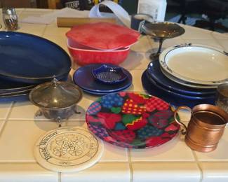 MC180Assortment Of Decorative And Collectable Kitchen Essentials