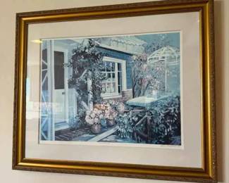 MC234VLes Fleurs By Lori Elizabeth Signed Print
