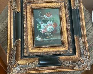 Framed wall art