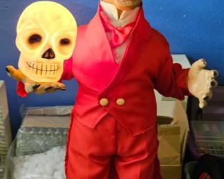 1988 Telco Devil Motionette animatronic Halloween decoration, RARE and works great