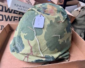 Original Army helmet from Vietnam