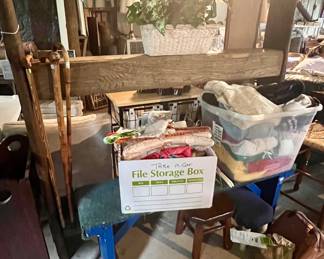 clothes, primitive shelf
