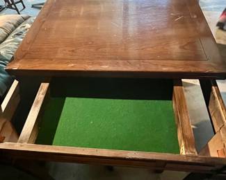 inside game table