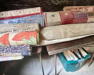 several rugs