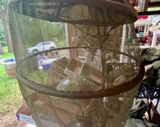Vintage army mosquito net