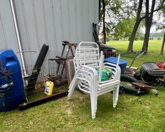 outdoor chairs, miscellaneous